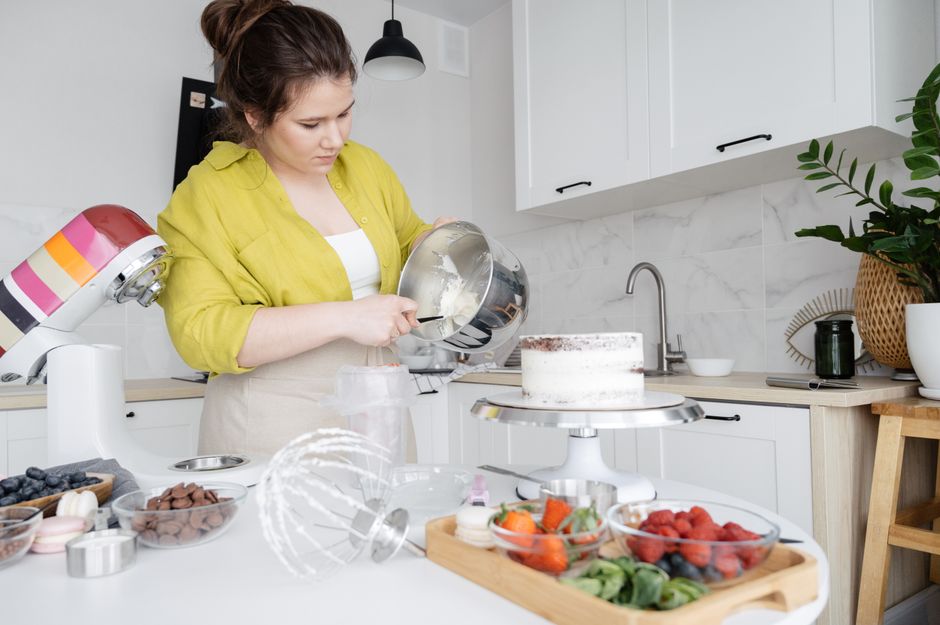 Švýcarský meringue krém na zdobení
