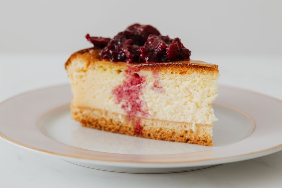 Cheesecake pečený ve vodní lázni